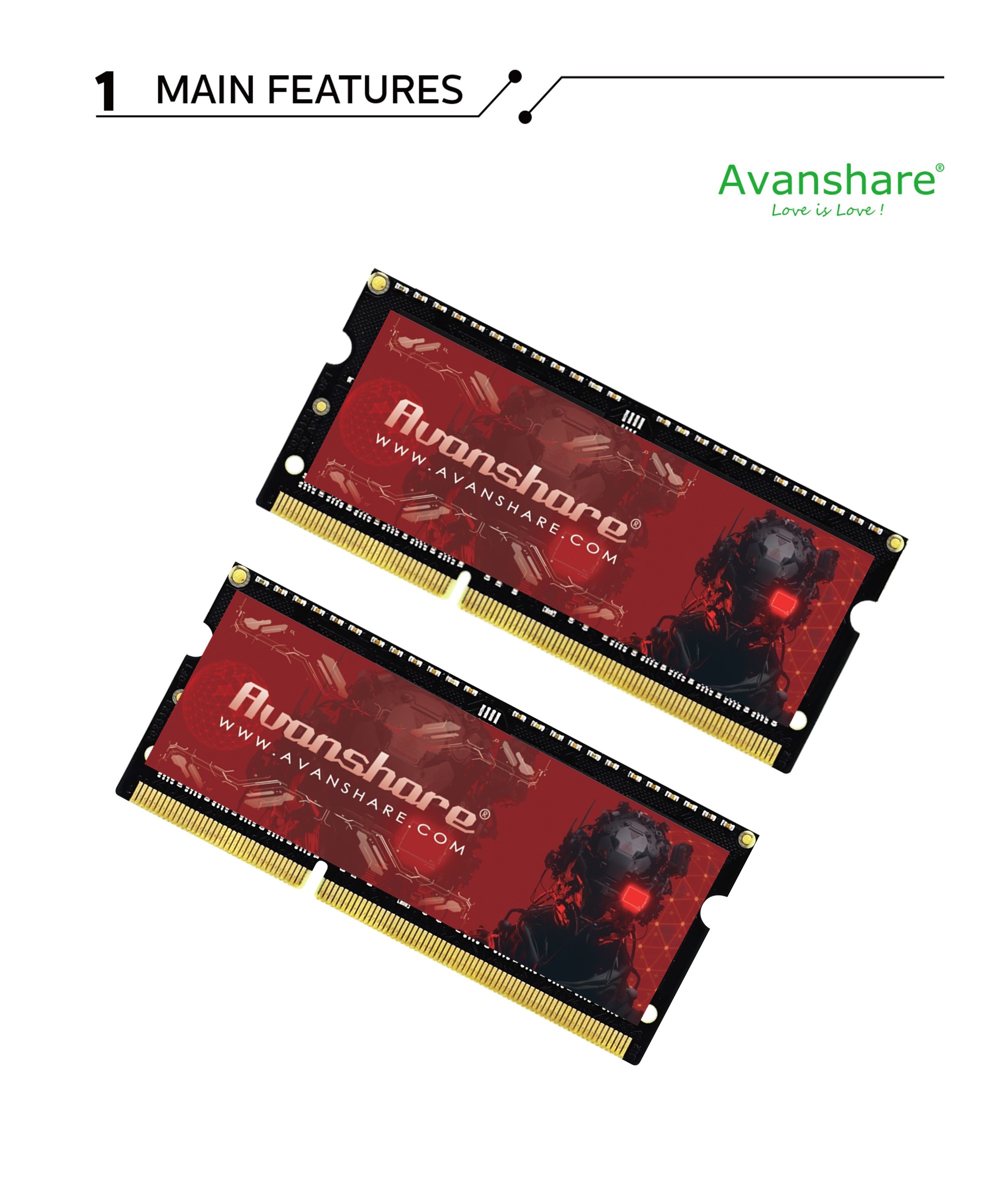 Ddr5 4800Mhz - Avanshare RAM-Speicher DDR5 DDR4 DDR3 DDR3L