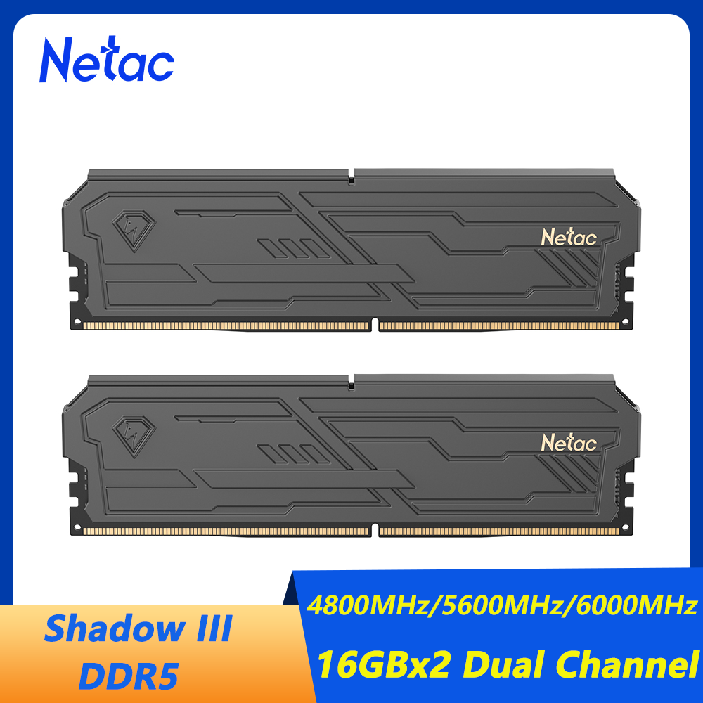 Netac DDR5 Speicher Ram Shadow – Ddr5 16Gb 6000Mhz Bewertung und Preis