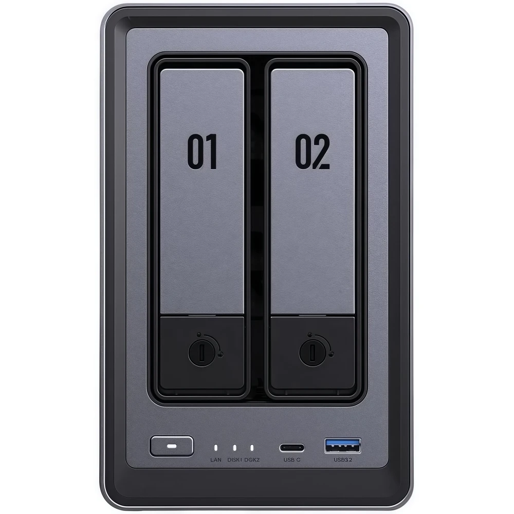 2-Bay-NAS Intel N100 Quad-Core – Ddr5 8Gb Bewertung und Preis